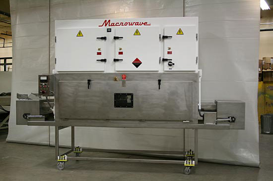 Radio Frequency Co Preowned: 40kW Macrowave™ System with 18" Wide Conveyor